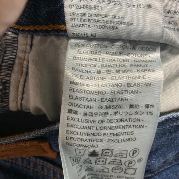 LEVI’S Premium Denim Wedgie Jeans Medium Wash 5 Pocket US Sz 25 - Picture 9 of 11